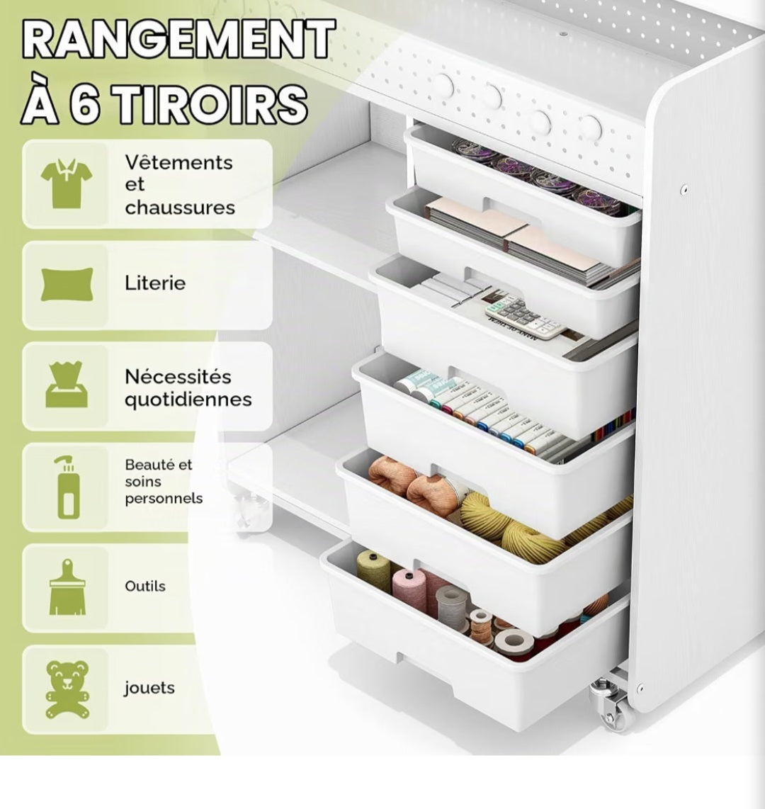 charriot de rangement