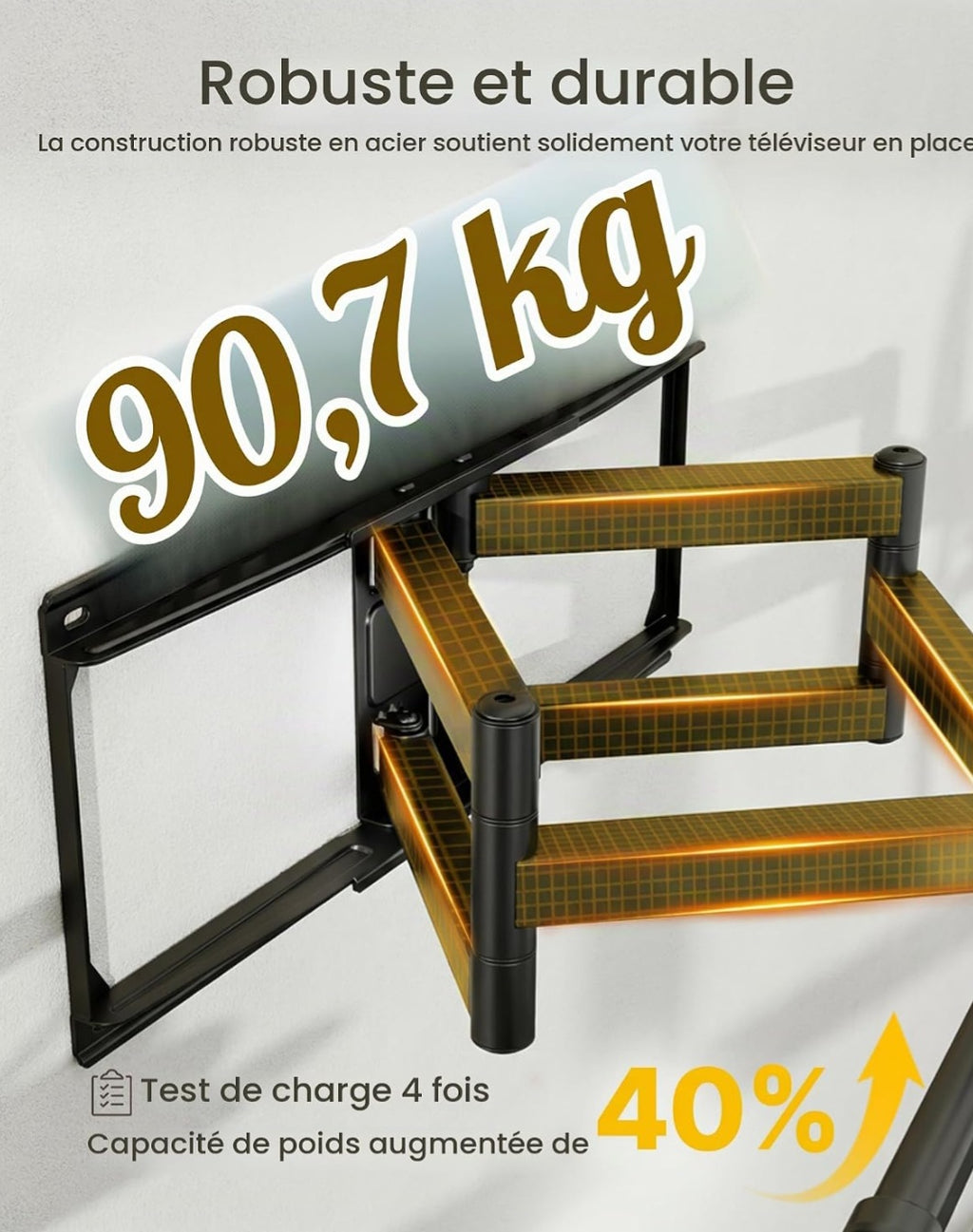 Support murale pour tv